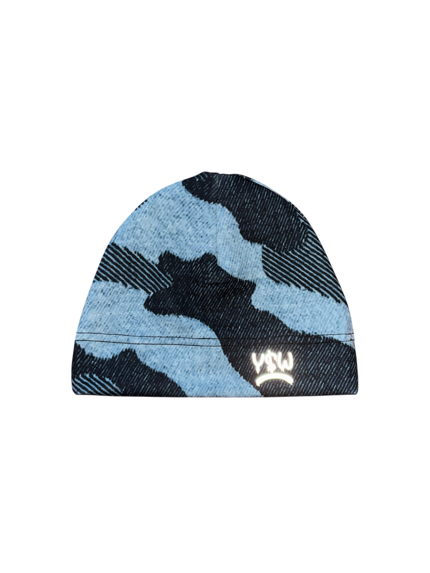 Reflective Skully Blue