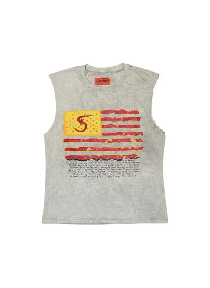 Vintage $leeveless $hirt