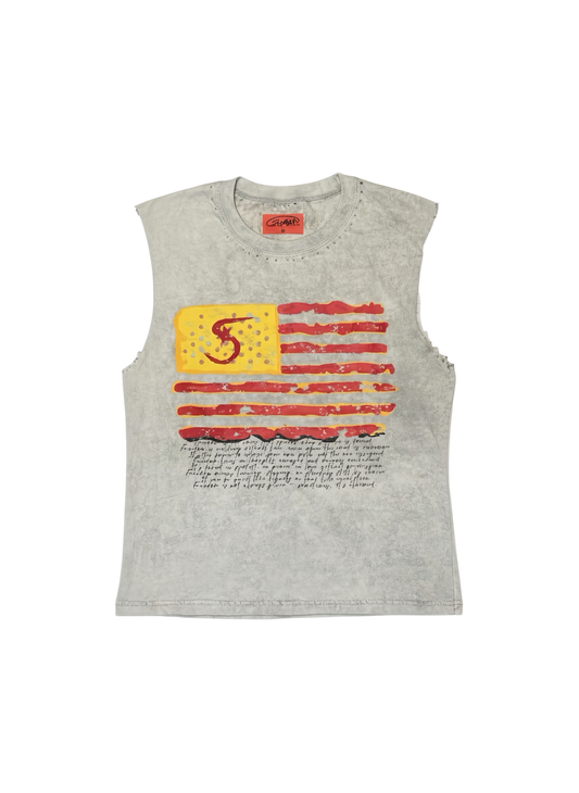 Vintage $leeveless $hirt